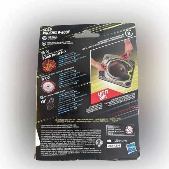 Nwt Beyblade X Soar Phoenix 9-60GF - Picture 2 of 2